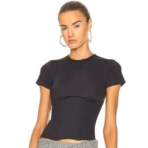 NWT Miaou Romy Top In Black